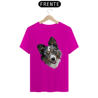 Nome do produto Camiseta Border Collie Realista