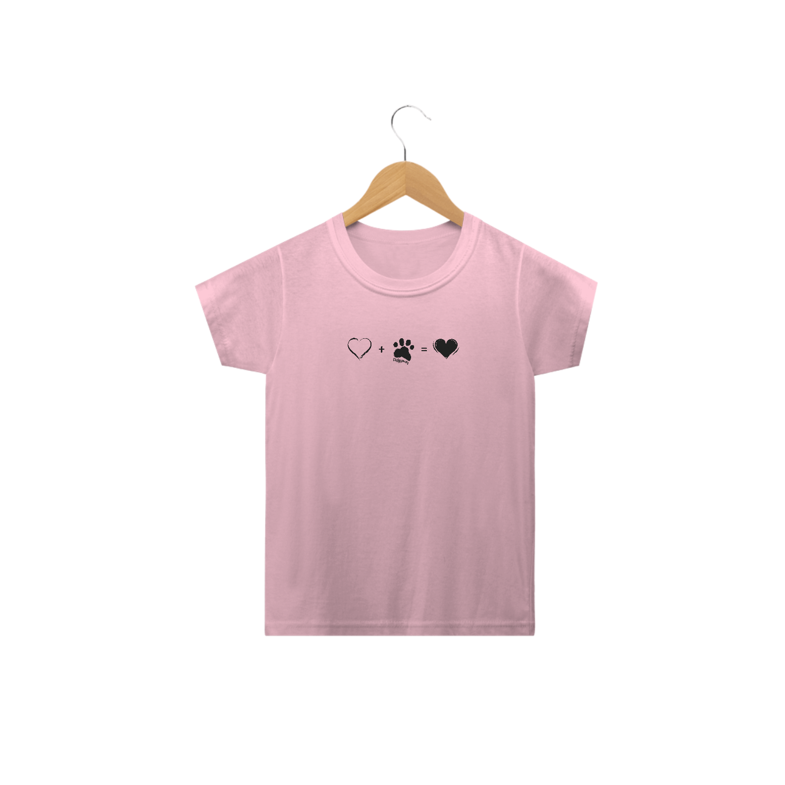 Camiseta Infantil Amor Completo