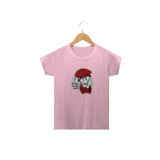 Nome do produto Camiseta Infantil Cachorro Se Liga no Meu Estilo