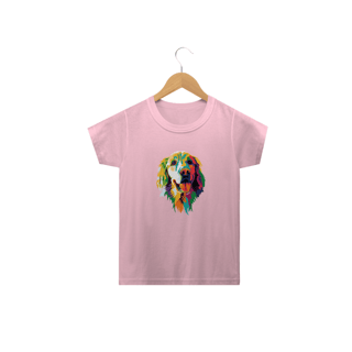 Nome do produto Camiseta Infantil Golden Retriever Ilustração Cores