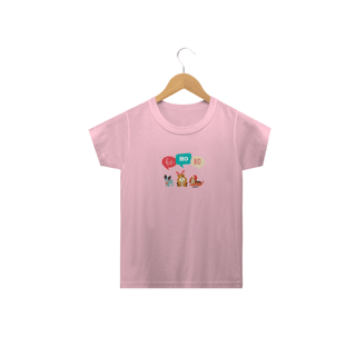 Nome do produto Camiseta Infantil Cachorro Natal Ho Ho Ho
