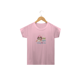 Camiseta Infantil Talvez 1 Livro - Books and Dogs