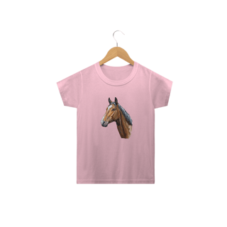 Nome do produto Camiseta Infantil Cavalo - Modelo 3