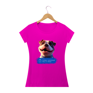 Nome do produto Baby Look De.Feenda - Toda Vidinha Vale a Pena - Modelo 1A