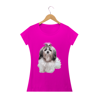Nome do produto Baby Look Shih Tzu Realista