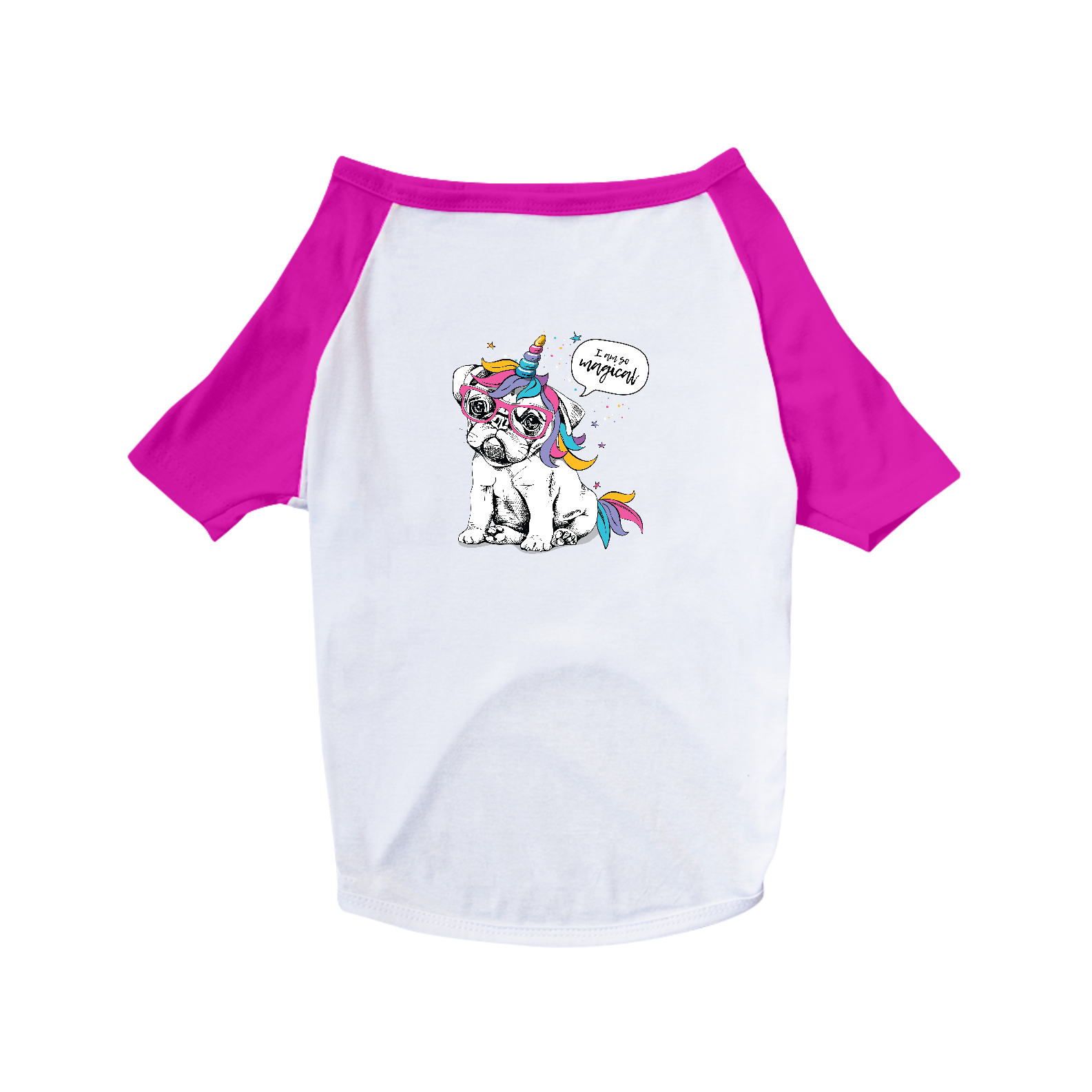 Camiseta para Cachorro - Bulldog Francês Unicórnio - I am So Magical