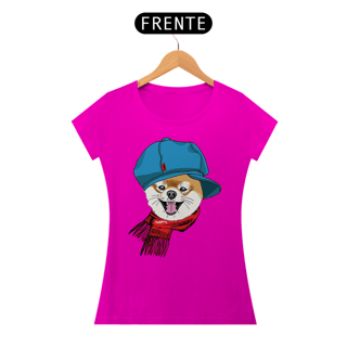Nome do produto Baby Look Spitz Alemão de Boina e Cachecol