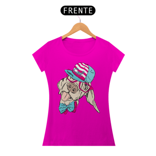Nome do produto Baby Look Cachorro Vira-Lata Cool
