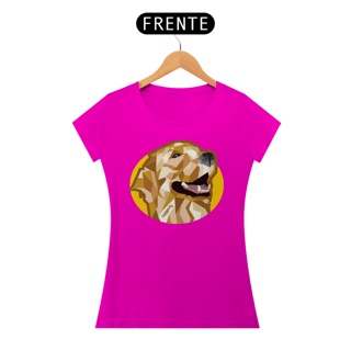 Nome do produto Baby Look Golden Retriever Mosaico Guth Dog