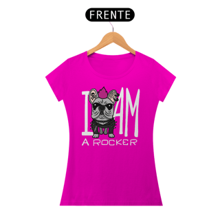 Nome do produto Baby Look I Am a Rocker