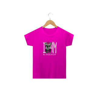 Nome do produto Camiseta Infantil I Am a Rocker