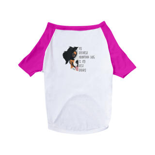 Nome do produto Camiseta para Cachorro - Meu Bernese é Meu Melhor Amigo