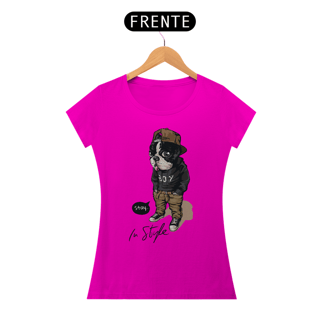 Nome do produto Baby Look Cachorro - Stay in Style