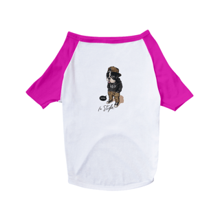 Nome do produto Camiseta para Cachorro - Stay in Style