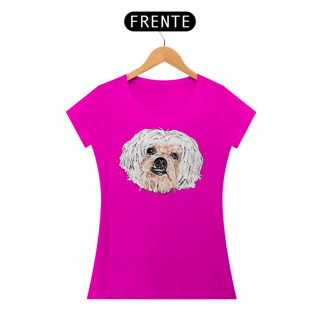 Nome do produto Baby Look Lhasa Apso Pintura Digital