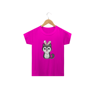 Nome do produto Camiseta Infantil Cachorro Páscoa