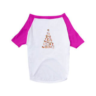 Nome do produto Camiseta para Cachorro - Árvore de Natal