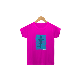 Nome do produto Camiseta Infantil Tubarão - Modelo 1