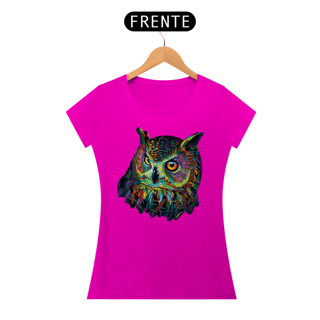 Nome do produto Baby Look Coruja - Modelo 2