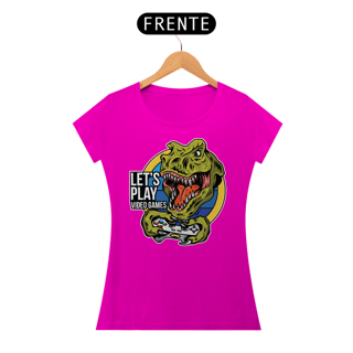 Nome do produto Baby Look Dinossauro - Modelo 4