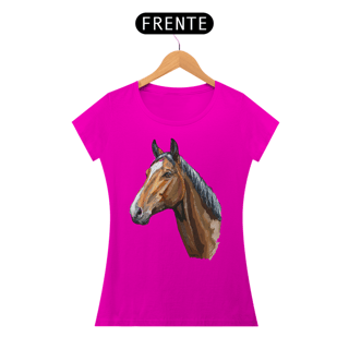 Nome do produto Baby Look Cavalo - Modelo 3