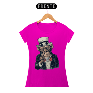 Nome do produto Baby Look Macaco - Modelo 6