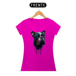 Nome do produto Baby Look American Bully Splash Art