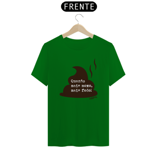 Nome do produto Camiseta Coco de Cachorro - Quanto Mais Mexe, Mais Fede