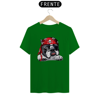 Nome do produto Camiseta Bulldog Francês Pirata