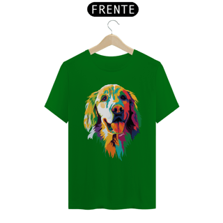 Nome do produto Camiseta Golden Retriever Ilustração Cores