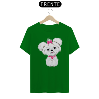 Nome do produto Camiseta Maltês de Lacinho