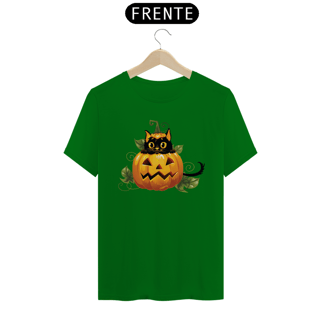 Nome do produto Camiseta Gato Preto Halloween