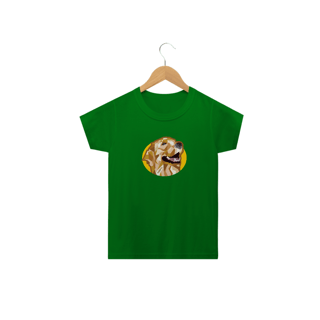 Nome do produto Camiseta Infantil Golden Retriever Mosaico Guth Dog