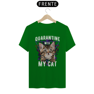 Nome do produto Camiseta Quarantine With My Cat