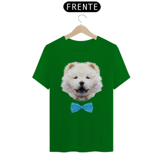 Nome do produto Camiseta Chow Chow Creme de Gravatinha