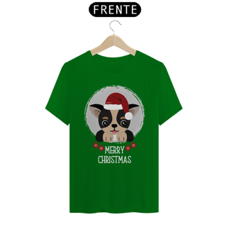 Nome do produto Camiseta Cachorro Merry Christmas
