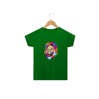 Nome do produto Camiseta Infantil Leão - Modelo 2