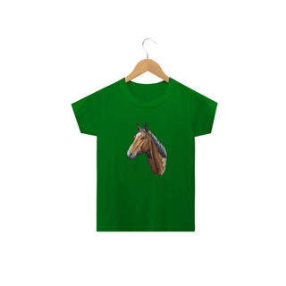 Camiseta Infantil Cavalo - Modelo 3