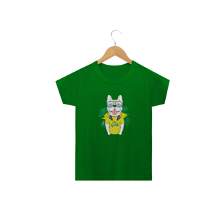Nome do produto Camiseta Infantil Cachorro Vai Brasil