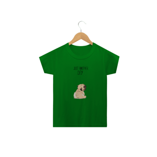 Nome do produto Camiseta Infantil Pug Just Another Day