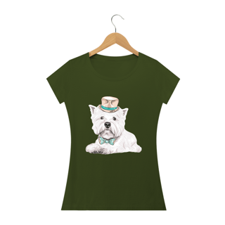 Nome do produto Baby Look West Terrier de Gravata e Chapéu