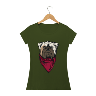 Nome do produto Baby Look Bulldog Inglês