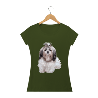 Nome do produto Baby Look Shih Tzu Realista