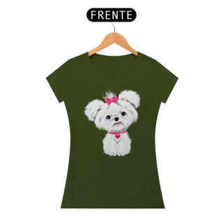 Nome do produto Baby Look Maltês de Lacinho