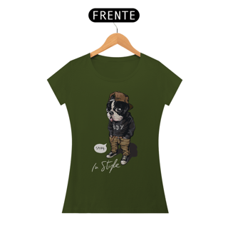 Nome do produto Baby Look Cachorro - Stay in Style