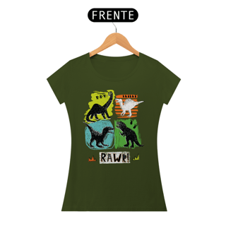 Nome do produto Baby Look Dinossauro - Modelo 3