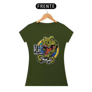 Nome do produto Baby Look Dinossauro - Modelo 4
