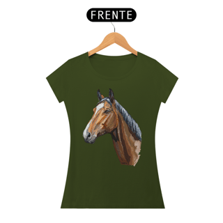 Nome do produto Baby Look Cavalo - Modelo 3
