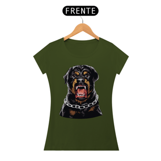 Nome do produto Baby Look Rottweiler com Cara de Bravo