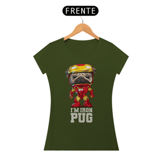 Nome do produto Baby Look I'm Iron Pug